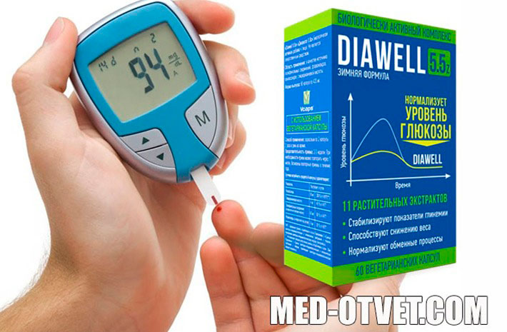 Diawell от сахарного диабета