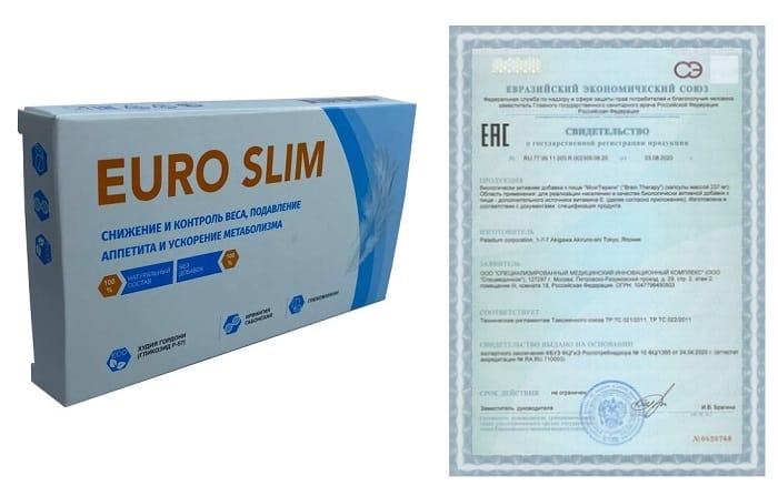 Euro Slim для похудения: секрет твоей стройности!