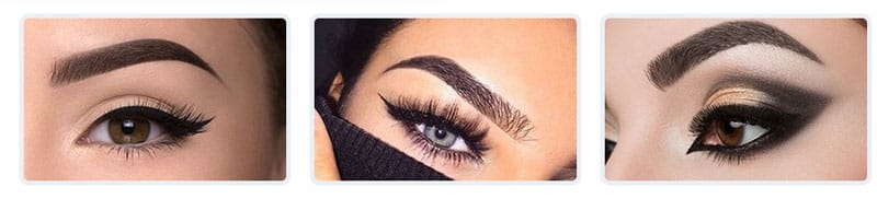 Глаза после Flawless Brows