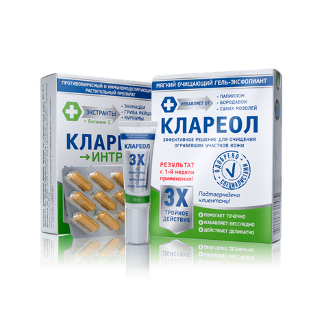 Клареол гель от папиллом Ozon