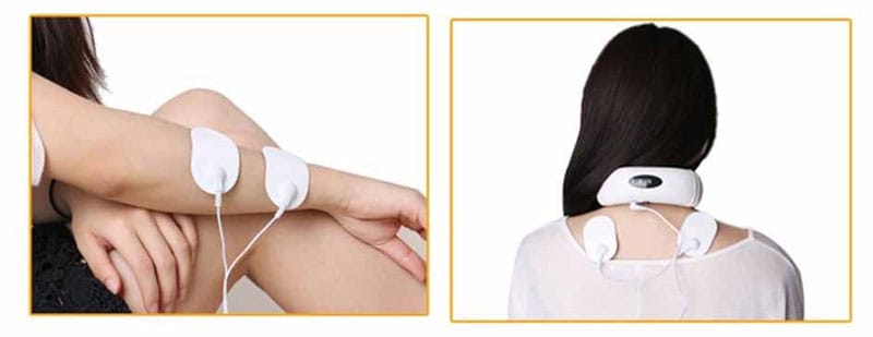 Методика крепления массажера Neck Massager на теле