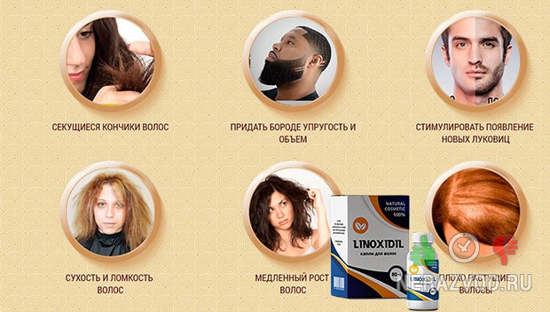 Linoxidil - средство для роста волос с миноксидилом