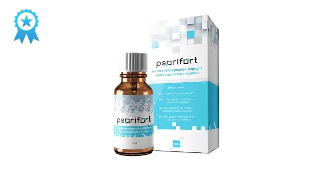 Крем и капли Psorifort от псориаза