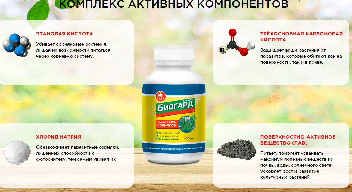 Биогард От Сорняков Отзывы Купить