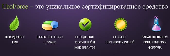 Преимущества капсул UroForce (УроФорс) для почек от мочекаменной болезни